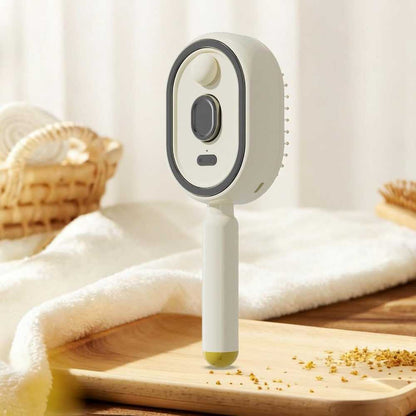 Steam Brush| Rechargeable Detangling Tool with Oil